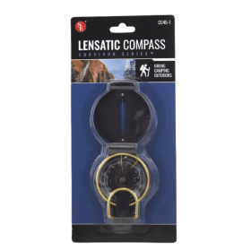 Lensatic Map Compass